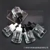 Frasco Conta-gotas Plano de Ombro Spot 30ml, Frasco Original de Fundo Grosso para Líquido 50ml, Frasco Robusto para Óleo Essencial, Frasco Redondo Reto para Essência