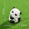 Micro Paisagem Criativa Infância Feliz Boneco Panda Enfeites Chaveiro DIY Decoração Acessórios Pequenos Enfeites de Mesa