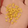 Accesorios de Oro Arena de Conservación de Color Fuerte Joyería DIY Portaflores Calado Oro Antiguo Pulsera Copo de Nieve Cuerda de Mano Trenzada Sombrero de Flor