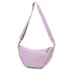 Fábrica Fuente Misma Tienda de Vestir Youjia Bolso Cruzado para Mujer Caperucita Roja Bolsa de Nylon Tipo Dumpling Bolso de Hombro para Estudiante Bolsa de Tela