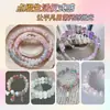Lin Yu Pulsera de Cuentas Sueltas de Cristal Roto Cuentas 10mm Accesorios Hechos a Mano para DIY Pulsera de Cuentas Degradadas Material de Cuenta Individual Venta al por Mayor