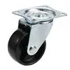 Rueda de 2 pulgadas de rodamiento doble dorada de diamante para caster universal 1.5PP para estante de muebles rueda universal ligera al por mayor de fábrica