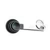 Herramientas de horneado cuchara medidora juego de 8 piezas mango de acero inoxidable taza medidora cuchara medidora herramienta de cocina con báscula juego de cucharas medidoras