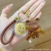 Colgante de Princesa de Lámina de Oro Puro 999 para la Buena Suerte 520 Cadena para Teléfono Encanto de Bolso Llavero Regalo para la Buena Fortuna