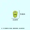 Pantuflas de dibujos animados mini de ojos grandes realistas, accesorios hechos a mano DIY transfronterizos, zapatos de muñeca, imanes para refrigerador, piezas decorativas de resina