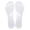 Palmilhas macias transparentes de três quartos para saltos altos femininos, sapatos de verão de salto alto, sandálias de verão antiderrapantes, suportes para arco