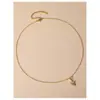 Aretes Collar Set Estrella de Cuatro Puntas Cobre Perla Brillante No se Desvanecen para Mujer Lujo Ligero Gama Alta Joyería al por Mayor Transfronteriza