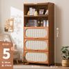 Estantería Estante Librero de Pie Sala de Estar para el Hogar para Niños Montado en la Pared Gabinete de Almacenamiento Multicapa Gabinete de Almacenamiento Dormitorio Sencillo