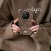 Funda Adecuada para Teléfono Huawei Mate80 con Cadena para Colgar, Diseño de Nicho para Huawei Mate70 Pro, Patrón Floral de Pantalla Completa