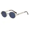 2026 Nuevo Estilo Moda Transfronteriza Europea Americana Para Viajar Montura Metálica Ovalada Gafas de Sol Protección Solar Tendencia Estilo Callejero Gafas de Sol