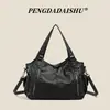 Bolsa de mano transfronteriza de gran capacidad para mujer, estilo europeo y americano, bolso de axila de alta gama, bolso cruzado elegante para el trabajo y los desplazamientos