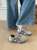 Zapatillas de Entrenamiento Alemanas Retro de Suela Gruesa para Mujer, Nuevo Estilo Otoño/Invierno 2026, Zapatos Deportivos Casuales para Mujer de Suela Blanda Extremadamente Atractivos, Zapatos de Forrest Gump
