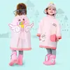 Cómodo y transpirable, traje para niños, ropa deportiva de cuerpo entero, impermeable y sombrero para la lluvia, ligero y duradero