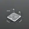 Caixa de Mineração de Gato Caixa Padrão de Mineração Caixa de Exibição de Espécimes de Cristal Mineral Caixa de Coleção Caixa Cubo de Plástico Transparente S3.4S5.1