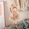 Colgante Decoración Navideña Creativo Nuevo Ángel Sombrero Puntiagudo Astas Colgante Decoración Árbol de Navidad Accesorios Hechos a Mano