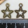 Venta caliente transfronteriza, accesorios de bricolaje con forma de estrella hueca, luna, sol y meteorito, cadena para suéter, pendientes, pulsera y colgante