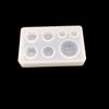 Zhongcheng - Molde de silicona para hacer colgantes con forma de gato, forma de garra de gato, forma de luna y estrella, hecho a mano
