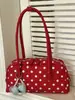 Transfronterizo 2026 Verano Nuevo Bolso de Mano Bolso Tote Pequeño para Mujer Lindo Lunares Nicho Bolso Almohada Bolso de Hombro Único para Debajo del Brazo