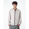 Moda Masculina de Outono Clássico Atemporal Jaqueta Cardigan Térmica de Lã Fleece Roupa de Treinamento Esportivo Fitness Masculino Camiseta Básica Slim Fit