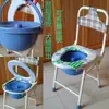 Silla de Inodoro Estable Antideslizante en Stock Taburete para Personas Discapacitadas Taburete Silla de Baño para Mujeres Embarazadas Silla de Inodoro Móvil para Ancianos