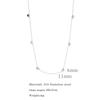 Acero de titanio exquisito metal amor colgante diseño cadena clavícula pulsera nicho lujo ligero simple alta gama joyería para todo