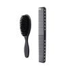 Traje de Estilo para Hombre Transfronterizo Cepillo para Cabeza con Aceite Cepillo para Barba Salón de Peluquería Barrido de Cabello Roto Peine para Peinar el Cabello con Aceite Peine de Peluquería Peine de Doble Cara
