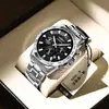 Relojes para Estudiantes para Hombre Dropshipping, Correa Multifuncional de Acero Inoxidable, Reloj al por Mayor Transfronterizo Estilo Caliente Luminoso