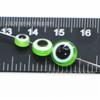 Venta al por mayor Ojo del Diablo 6-10 mm cuentas planas para ojos cuentas de resina para ojos con agujero pasante accesorios de ojo de pez cuentas sueltas