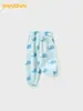 Calça Infantil Duuduu Verão Estilo Fino 2026 Calça Longa Casual para Bebê para Uso ao Ar Livre Algodão Puro Classe A Calça Anti-Mosquito para Meninos