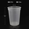 [Personalizado] Copo Medidor 5-480ml Pp Escala Plástico Copo Graduado Copo Medidor Pequeno Alimento Grau Cilindro Medidor Copo Medidor