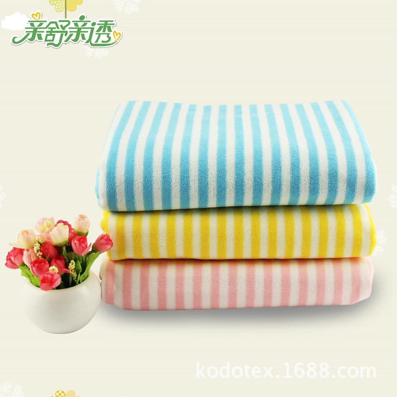 棉毛圈条纹防水床单床罩隔尿垫