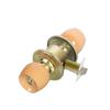 Cerradura de Bola Silenciosa Cerradura Esférica para Puerta Cerradura Redonda Cerradura de Puerta de Habitación Cerradura de Bola Interior Cerradura Esférica con Llave Cerradura de Jardín de Cobre Puro