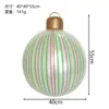 Wandefu Bola Inflável de Natal Transfronteiriça Lanterna Inflável de Natal Bola Decorativa de Feriado de Natal Bola de Natal para Jardim
