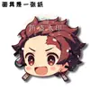 Cazador de demonios: Kimetsu No Yaiba Nezuko Kamado Tanjiro Boda Divertida Transmisión en Vivo Diadema Máscara Concierto Accesorios de Apoyo