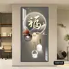 Pintura decorativa de entrada estilo wabi-sabi, arte de pared minimalista moderno para pasillo, adorno de jarrón, pintura de pared directamente frente a la puerta