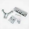 Clip para tubería de suspensión clip para tubería horizontal galvanizado clip para tubería horizontal deslizante clip para tubería de acero cuadrado fijo accesorios de ferretería para tubería de drenaje de sifón