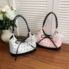 Bolsa de Mão Fashion Estilo Coreano Bolsa de Trabalho Feminina 2026 Novo Estilo Nó de Laço Bolsa de Ombro Versátil de Grande Capacidade