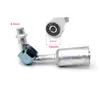 Conector de Manguera de Aire Acondicionado Automotriz 3 4 5 134 Ordinario O Conector de Manguera de Puerto con Conector de Funda de Aluminio Curva Recta