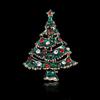 Moda Enfeites de Natal Roupas Decoração Acessórios Árvore de Natal Rena Botas Broche Desenho Animado Corsage Distintivo