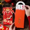 Envelope Vermelho de Ano Novo Uso Duplo 2026 Pingente Ano do Cavalo Modelo Novo Festival da Primavera Maçaneta de Porta de Ano Novo Decoração Pendente de Envelope Vermelho Tridimensional