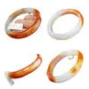 Foto real pulseira de jade um produto pulseira de ágata vermelha cor bonita pulseira de calcedônia de ágata pulseira de jade atacado