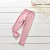 2026 Comércio Exterior Primavera e Outono Leggings Infantis Franzidos Bebê Estilo Coreano Calças Longas de Algodão Calças para Meninas