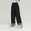Pudding Haru Conjunto Jeans Retrô Infantil 2025 Outono Novo Conjunto de Duas Peças Jeans e Jaqueta Jeans para Meninas