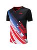 Novas roupas de badminton, roupas masculinas e femininas de manga curta, roupas de verão, tênis de mesa, vôlei, roupas esportivas, secagem rápida 6105