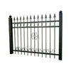 Barandillas de acero galvanizado hechas a medida, vallas de hierro forjado, barandillas protectoras y de aislamiento para exteriores para áreas residenciales y villas, vallas de pared de acero galvanizado