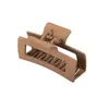 YHJ Pinza de Agarre para Cabello Color Curry Transfronterizo Pinza de Pelo Cuadrada Pinza de Agarre Trasera Pinza de Tiburón Pinza para Cabello Accesorios para el Cabello