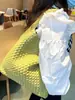 2024 nuevo bolso de alta calidad tejido a mano bolso tote grande para hombro bolso de axila bolso cubo bolso para mamá moda