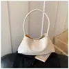 Bolso de Mano de Verano Nuevo Tejido de Alta Calidad, Gran Capacidad, Bolso de Hombro de Moda Perezosa Estilo Francés, Bolso de Axila