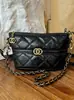 2026 Bolsa de Moda Versátil Pequena Estilo Fragrância Transversal Novo Estilo Transfronteiriça Feminina Mini Bolsa Corrente Leve Bolsa de Ombro