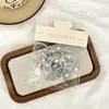 Novos Scrunchies Infantis com Pérolas Fofas para Meninas Pequenas, Alta Elasticidade, Suaves com o Cabelo, Elásticos Pequenos para Coques de Meninas